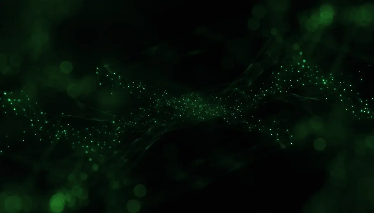 Green-lit Clarenpath visual system artwork.